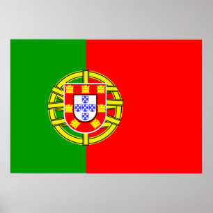 Portugal Flag Poster