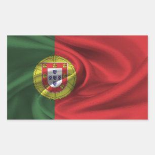 Portugal Flag Rectangular Sticker