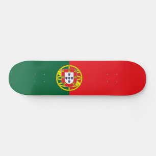 Portugal Flag Skateboard
