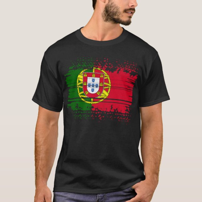 Portugal flag  T-Shirt (Front)