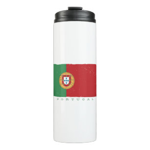 Portugal Flag Thermal Tumbler