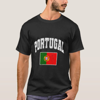 Portugal Flag Throwback T-Shirt