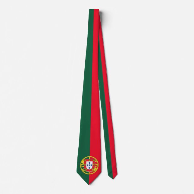 Portugal flag tie (Front)