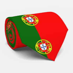 Portugal flag tie