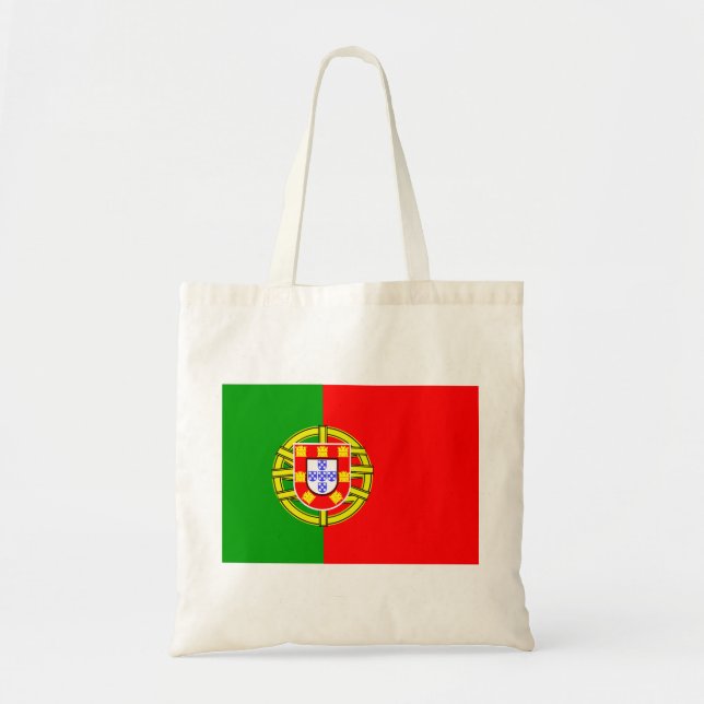 Portugal Flag Tote Bag (Front)