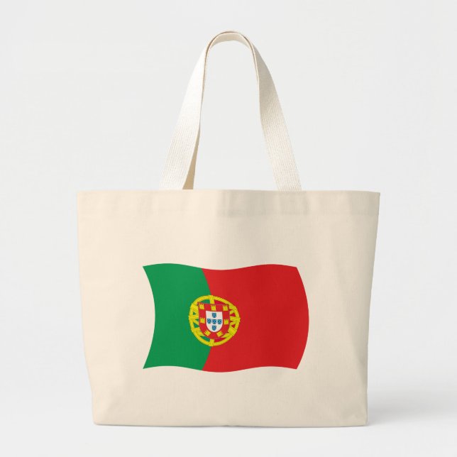 Portugal Flag Tote Bag (Front)