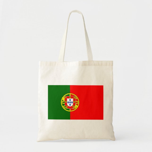 Portugal Flag Tote Bag (Front)