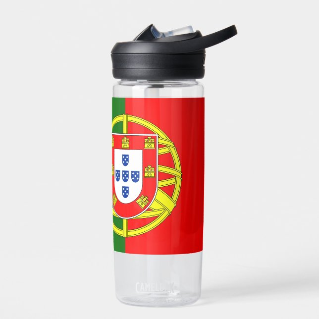 Portugal Flag Water Bottle (Left)