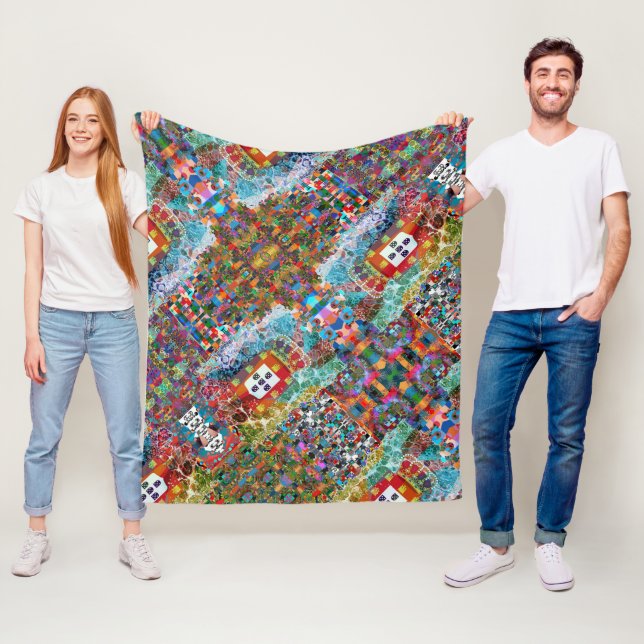 , Portugal Fleece Blanket (In Situ)