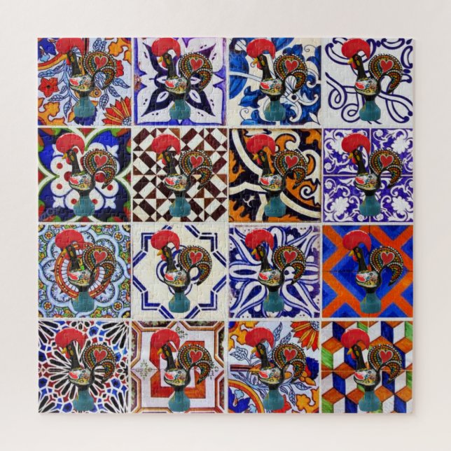 Portugal Galo de Barcelos Jigsaw Puzzle (Vertical)