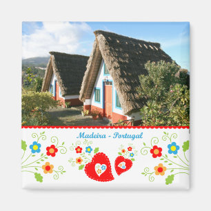 Portugal in photos - Madeira island Magnet