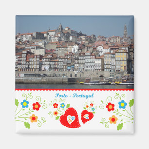 Portugal in photos - Oporto by the river Magnet
