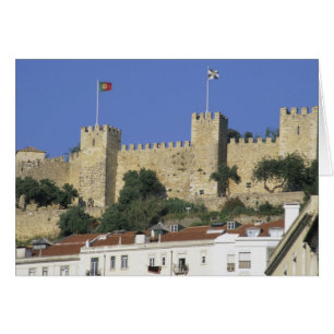 Portugal, Lisbon. Castelo de Sao Jorge.