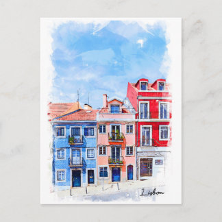 Portugal, Lisbon, Neighbourhood Postcard