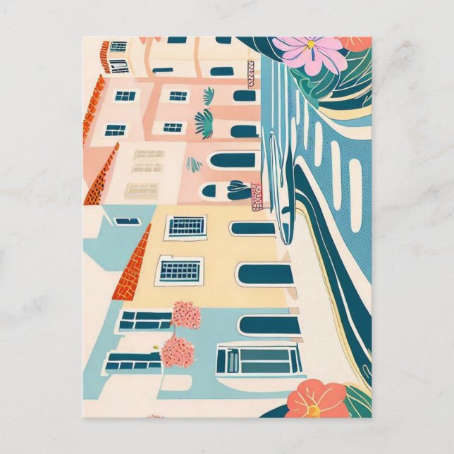 Portugal Lisbon Postcard (Front)