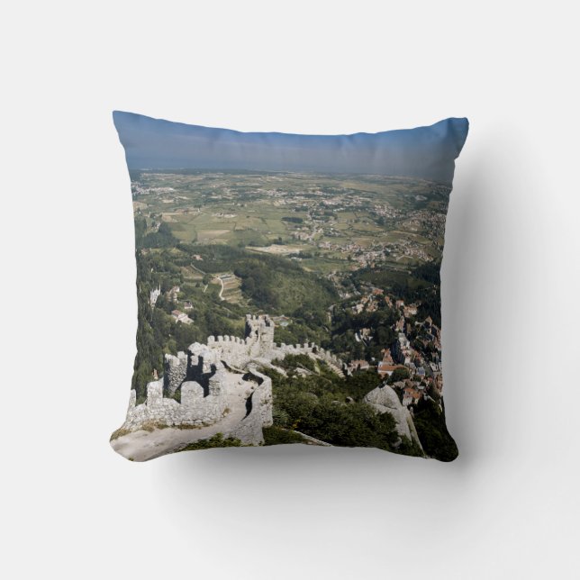 Portugal, Lisbon Province, Sintra, View From Cushion (Front)