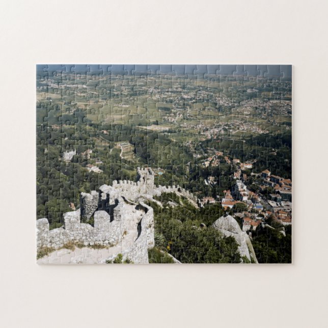 Portugal, Lisbon Province, Sintra, View From Jigsaw Puzzle (Horizontal)