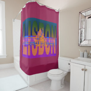 Portugal Lisbon Shower Curtain