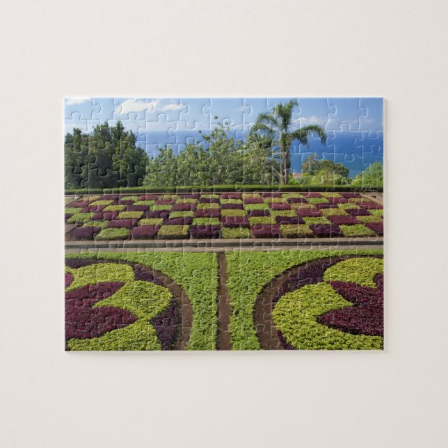 Portugal, Madeira Island, Funchal. Botanical Jigsaw Puzzle (Horizontal)