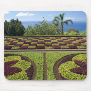 Portugal, Madeira Island, Funchal. Botanical Mouse Pad