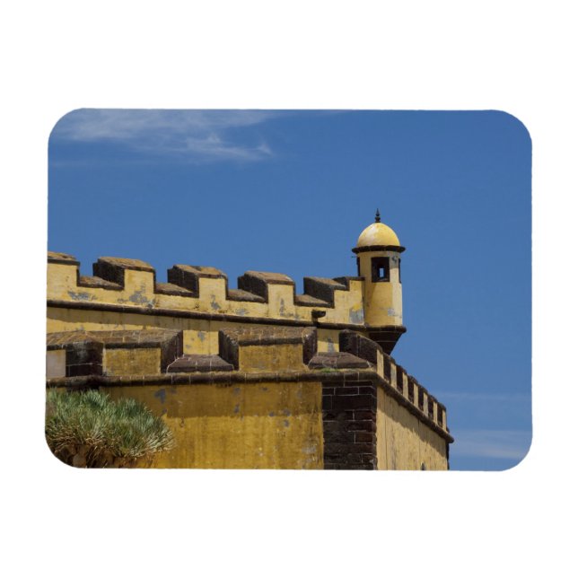 Portugal, Madeira Island, Funchal. Historic Magnet (Horizontal)