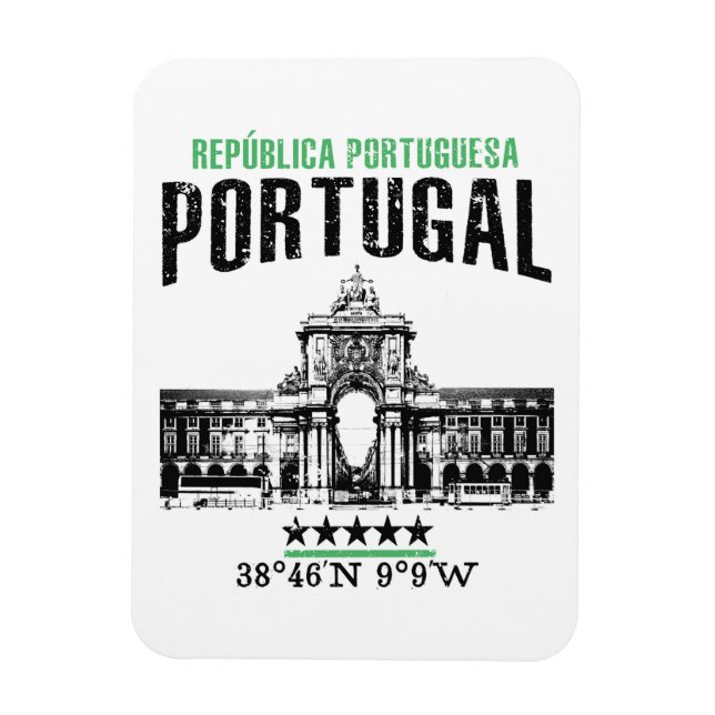 Portugal Magnet (Vertical)
