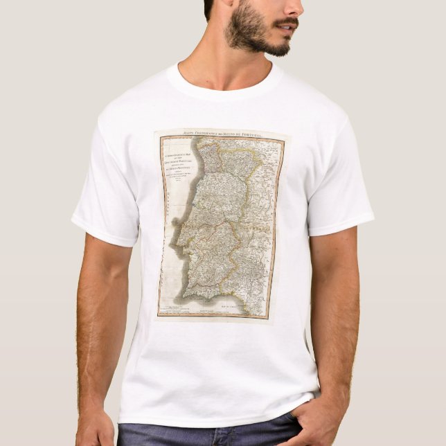 Portugal Map T-Shirt (Front)