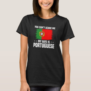 Portugal My Wife Is Portuguese Sports T-Shirt