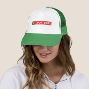 Portugal National Flag Trucker Hat