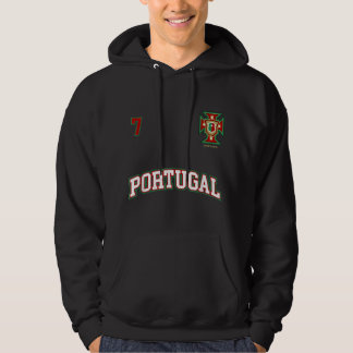 Portugal  Number 7 Soccer Team Sports Portuguese F Hoodie