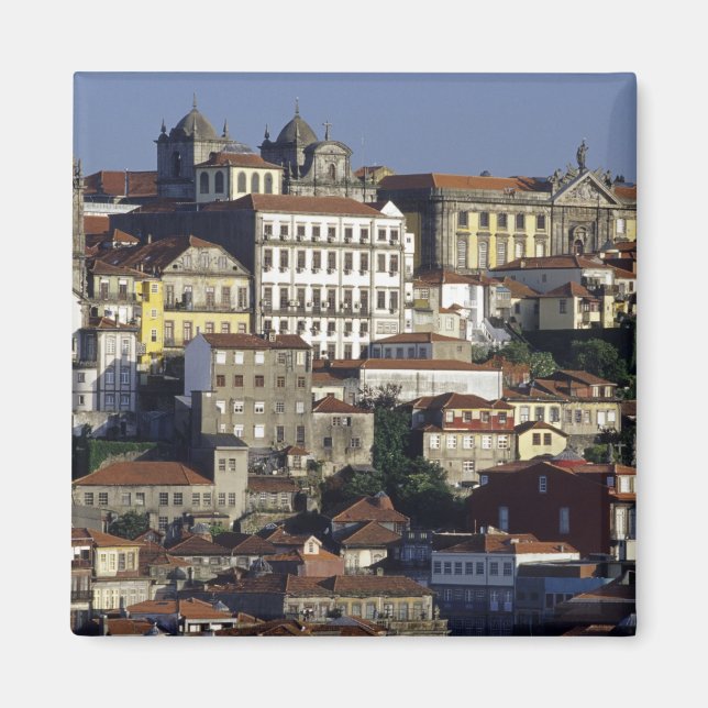 Portugal, Oporto (Porto). Historic houses and Magnet (Front)