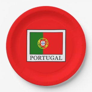 Portugal Paper Plate