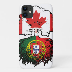 Portugal Portuguese Canadian Canada Tree Roots iPhone 11 Case