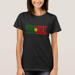 Portugal Portuguese Flag Pride Roots Souvenir T-Shirt