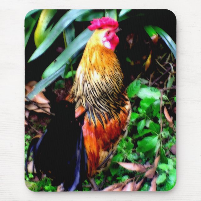Portugal | Rooster Mousepad (Front)