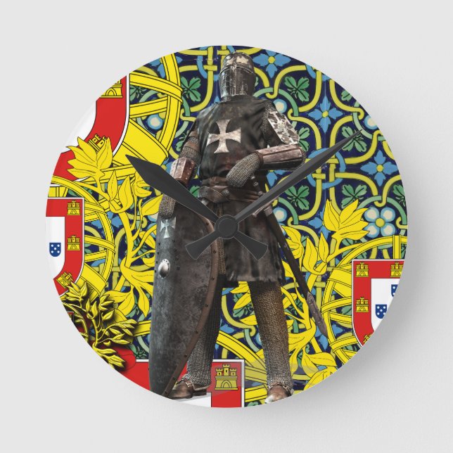 Portugal  round clock (Front)