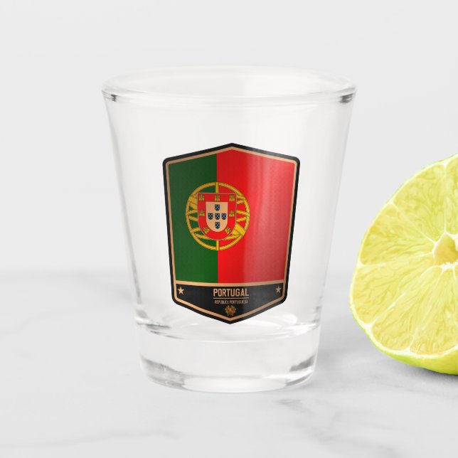 Portugal Shot Glass (Front)
