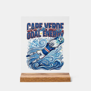 Portugal Soccer 2026 Soccer Bold Country Typograph Acrylic Sign