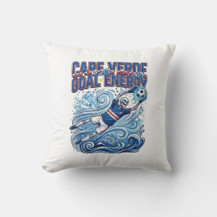 Portugal Soccer 2026 Soccer Bold Country Typograph Cushion