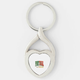 Portugal Soccer 2026 Soccer Bold Country Typograph Key Ring