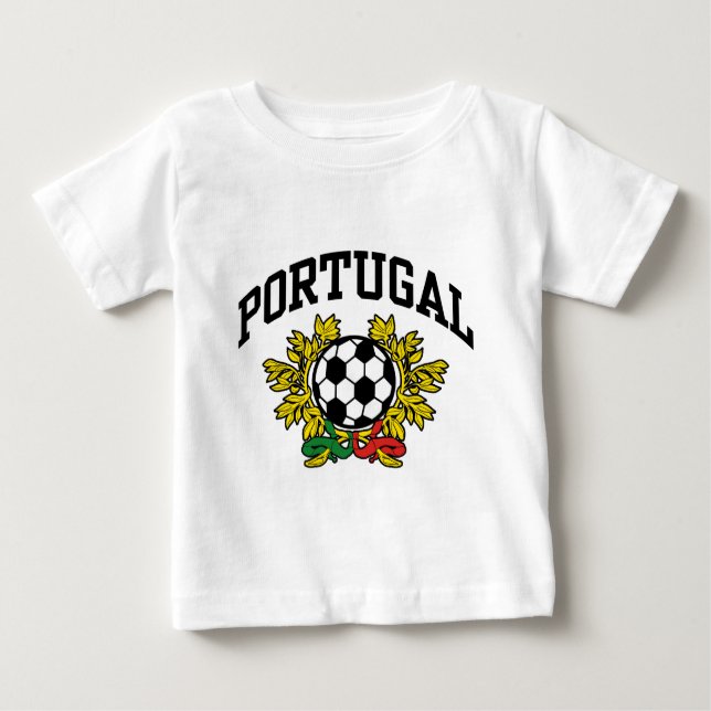 Portugal Soccer Baby T-Shirt (Front)