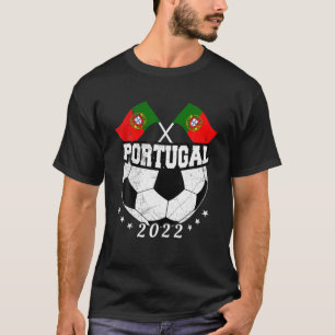 Portugal Soccer Ball Portuguese Team For Men T-Shirt