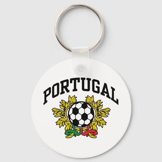 Portugal Soccer Key Ring (Front)