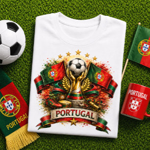 Portugal Soccer Portuguese Football World Cup T-Shirt