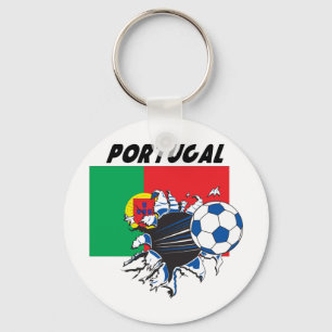 Portugal Soccer Swag Key Ring