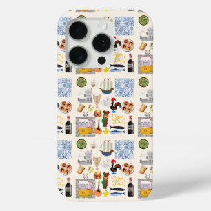 Portugal Symbols Travel Lovers iPhone 15 Pro Case