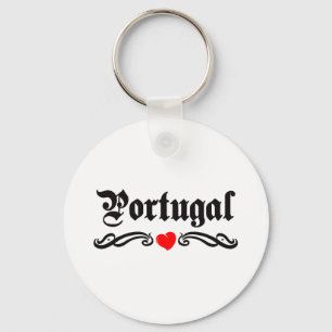 Portugal Tattoo Style Key Ring