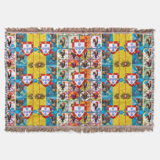 , Portugal Throw Blanket (Front)