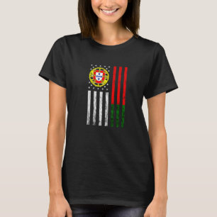 Portugal Vintage America USA Portuguese Pride Port T-Shirt