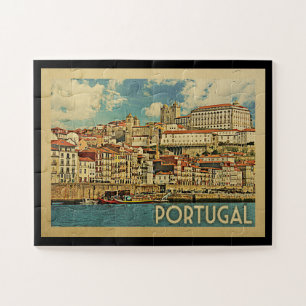Portugal Vintage Travel Jigsaw Puzzle